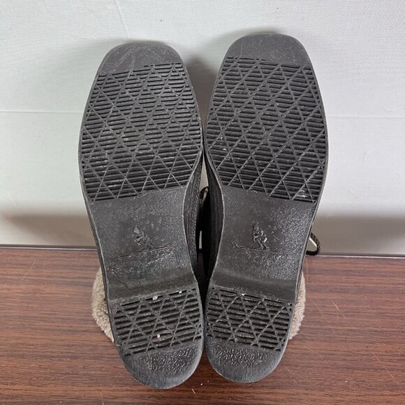 Snowland Boots Womens‎ Size 9 Sherpa Fur All Over & Inside Vintage Ski Fashion - Picture 7 of 11